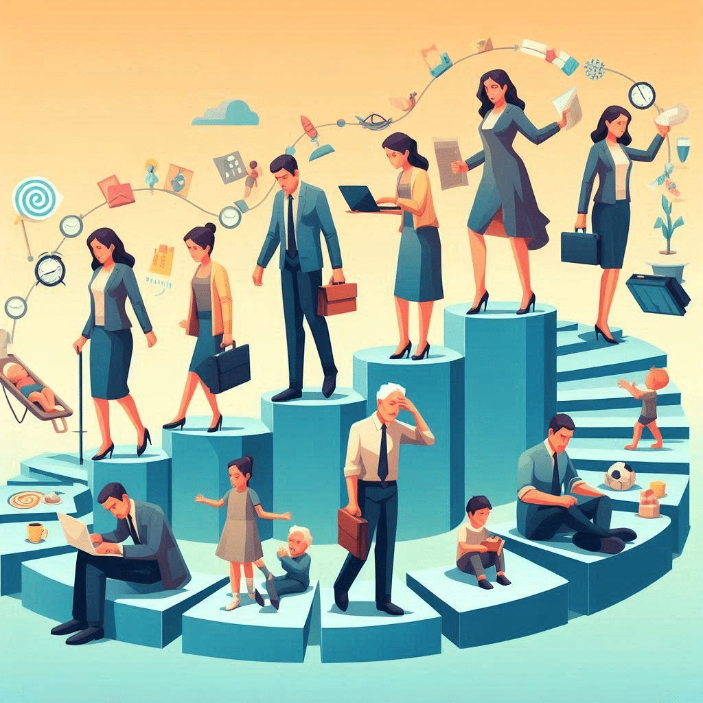 Navigating Work-Related Stress Across Different Life Stages